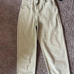 Sage Green Jeans Size 2 With Tags